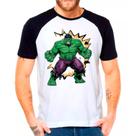 Camiseta Desenho Hulk Herói Quadrinhos Masculina 02