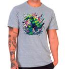 Camiseta Desenho Hulk Herói Quadrinhos Masculina 02 Camiseta Desenho Hulk Herói Quadrinhos Masculina 02