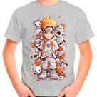 Camiseta Desenho NARUTO Moda Infantil Roupa Criança 05 Camiseta Desenho NARUTO Moda Infantil Roupa Criança 05