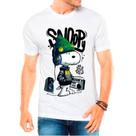 Camiseta desenho snoopy camisa masculina lançamento 02