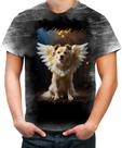 Camiseta Desgaste Anjo Canino Cão Angelical 4