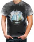 Camiseta Desgaste Bíblia Jesus Deus Espírito Santo Gospel 1