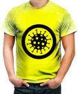 Camiseta Desgaste Biohazard Perigo Biológico Stay Away 2