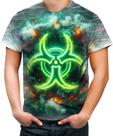 Camiseta Desgaste Biohazard Perigo Biológico Stay Away 3
