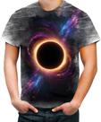 Camiseta Desgaste Buraco Negro Black Hole Space 2