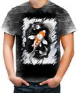 Camiseta Desgaste Carpa Peixe Sucesso Bravura Força 1