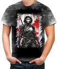 Camiseta Desgaste Ciborgue Ninja Robô Espreita 15