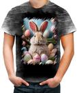 Camiseta Desgaste Coelhinho da Páscoa Realista Real 5 Camiseta Desgaste Coelhinho da Páscoa Realista Real 5