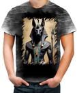 Camiseta Desgaste Deus Egípcio Anubis Mortos 4