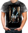 Camiseta Desgaste Deus Egípcio Anubis Mortos 6
