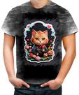 Camiseta Desgaste Dia dos Namorados Gatinho 6