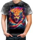 Camiseta Desgaste Dragão Chinês Lendário Mito 6