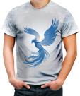 Camiseta Desgaste Fenix Phonenix Ave Mitologica Renascimento 2