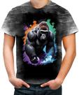 Camiseta Desgaste Gorila Furioso Força Feroz Zoo 2 Camiseta Desgaste Gorila Furioso Força Feroz Zoo 2