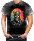 Camiseta Desgaste Guerreiro Viking Nórdico Tribo 16 Camiseta Desgaste Guerreiro Viking Nórdico Tribo 16