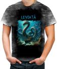Camiseta Desgaste Leviat Leviathan Monstro Marinho 1 Camiseta Desgaste Leviat Leviathan Monstro Marinho 1