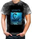 Camiseta Desgaste Leviat Leviathan Monstro Marinho 3 Camiseta Desgaste Leviat Leviathan Monstro Marinho 3