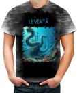 Camiseta Desgaste Leviat Leviathan Monstro Marinho 4 Camiseta Desgaste Leviat Leviathan Monstro Marinho 4