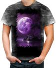 Camiseta Desgaste Lua Púrpura Luar Roxo Moon Lunar 7 Camiseta Desgaste Lua Púrpura Luar Roxo Moon Lunar 7
