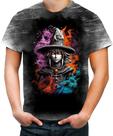 Camiseta Desgaste Mago das Trevas Poder Magia 8