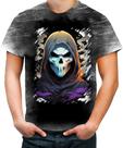 Camiseta Desgaste Máscara de Fantasma Ghost 1