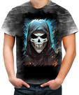 Camiseta Desgaste Máscara de Fantasma Ghost 4