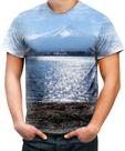 Camiseta Desgaste Monte Fuji Japão Vulcão Japan Vulcan 2