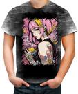 Camiseta Desgaste Mulher Tatuada Tatoo Style 1