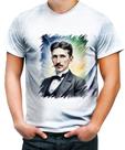 Camiseta Desgaste Nikola Tesla Físico Inventor Eletrecidade 6