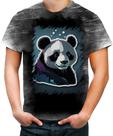 Camiseta Desgaste Panda Com Roupa Estilosa 4