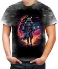 Camiseta Desgaste Samurai Ronin Sunset Sem Mestre 1