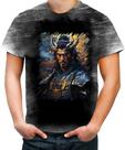 Camiseta Desgaste Shogun Espectral Trevas Japão Era Edo 4