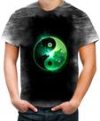 Camiseta Desgaste Yin Yang Simbolo Taoísmo Dualidade 5 Camiseta Desgaste Yin Yang Simbolo Taoísmo Dualidade 5