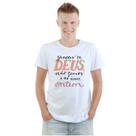 Camiseta Deus Não Somos Que Eramos Ontem Camisa Personalizada Blusa Adulto Algodão com Poliéster