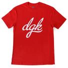Camiseta DGK Script Tee Vermelho
