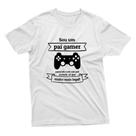 Camiseta Dia Dos Pais Estampa Pai Gamer 100% Algodão