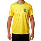 Camiseta Diadora Brasil Copa do Mundo 2022 SE001 Amarela
