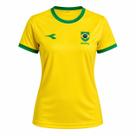 Camiseta Diadora Campione Feminina Juvenil Amarelo - Camiseta Diadora Campione Feminina Juvenil Amarelo -