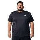 Camiseta Diadora Plus Size Esportiva Icon Preto - Masculino Tamanho:G3Cor:Preto