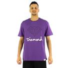 Camiseta diamond og sign tee - v23dic01 purple