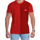 Camiseta Dinamarca Premium Vermelha Futebol Masculina Copa