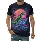 Camiseta Dinossauro Jurássico Feroz Extinto Gigante História