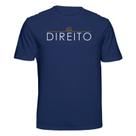 Camiseta Direito Faculdade Universidade Cor:Azul MarinhoTamanho:G