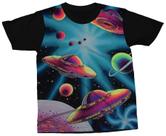 Camiseta Disco Voador Camisa Ufo Extraterrestre Camiseta Disco Voador Camisa Ufo Extraterrestre