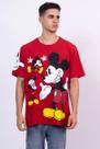 Camiseta disney mickey mouse caretas - piticas