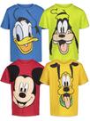Camiseta Disney Mickey Mouse Goofy Donald Duck Boys 7-8 anos Camiseta Disney Mickey Mouse Goofy Donald Duck Boys 7-8 anos