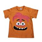 Camiseta Divertidamente Ansiedade Blusa Infantil Maj1188