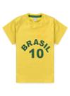 Camiseta Do Brasil 10 - Amarela