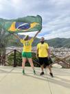 Camiseta do brasil copa unissex adulto