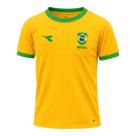 Camiseta do Brasil Diadora Campione Juvenil